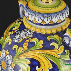 Lampada Barocca in Ceramica di Caltagirone 58cm - Vari Modelli