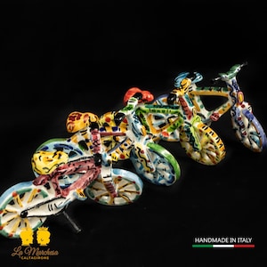 Caltagirone keramische fiets, Siciliaanse kar