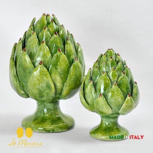 Carciofo in Ceramica di Caltagirone Deluxe - Varie Misure