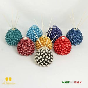 Profumatore ambiente Pigna Siciliana Ceramica di Caltagirone - Vari colori