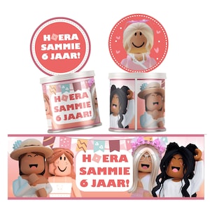 Roblox girls Pringles wrap chips treat birthday digital file 40gr / 1,3 oz. Please note: no direct download.