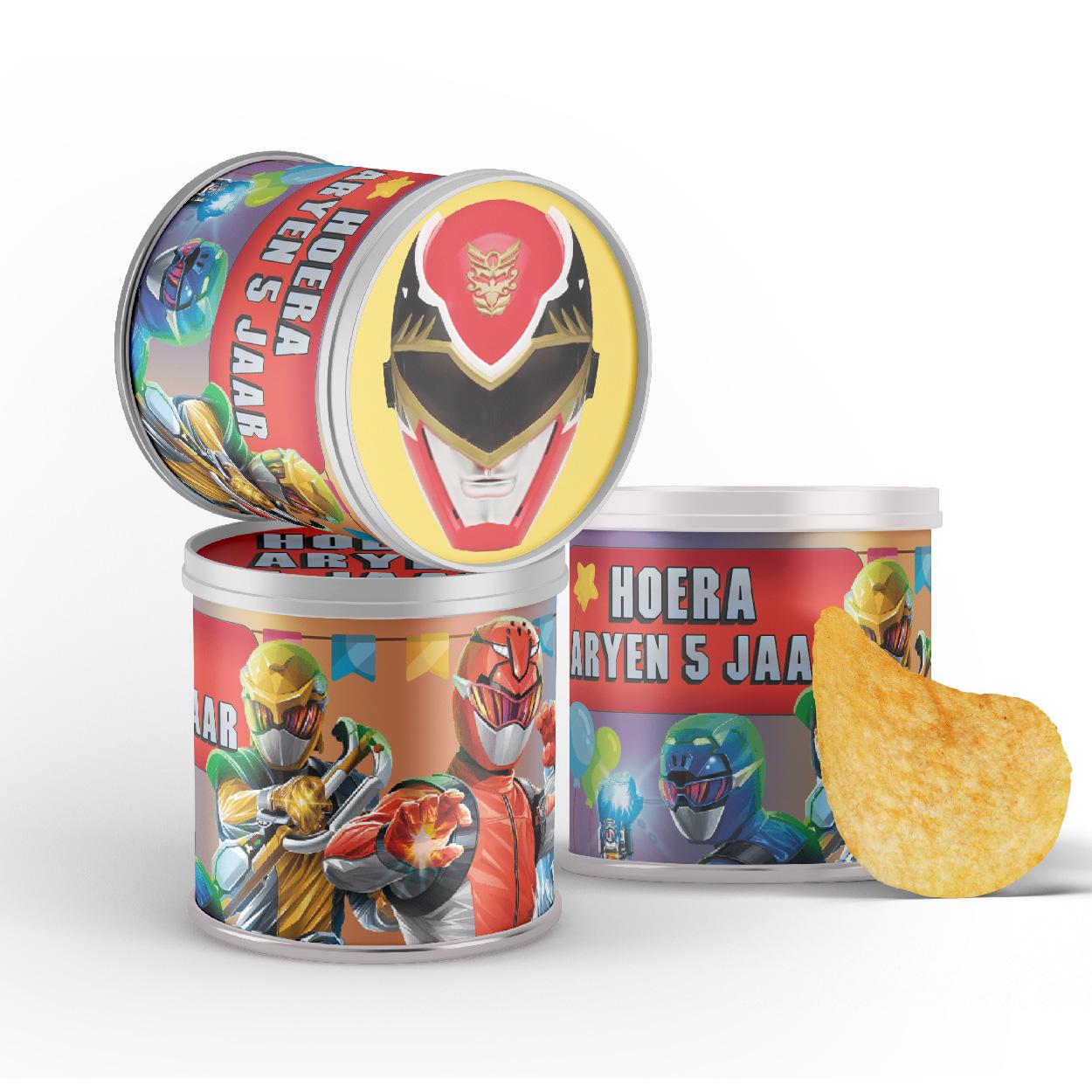 Power Rangers Pringles Wrap Chips Treat Personalized Digital File ...