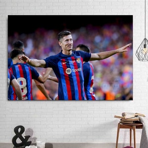robert lewandowski fc barcelona jersey