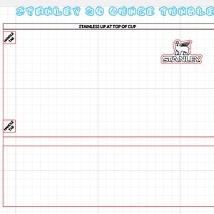 May include: A white 30 ounce stainless steel tumbler with a black handle and a black Stanley logo. The tumbler has a stainless steel lip at the top of the cup.