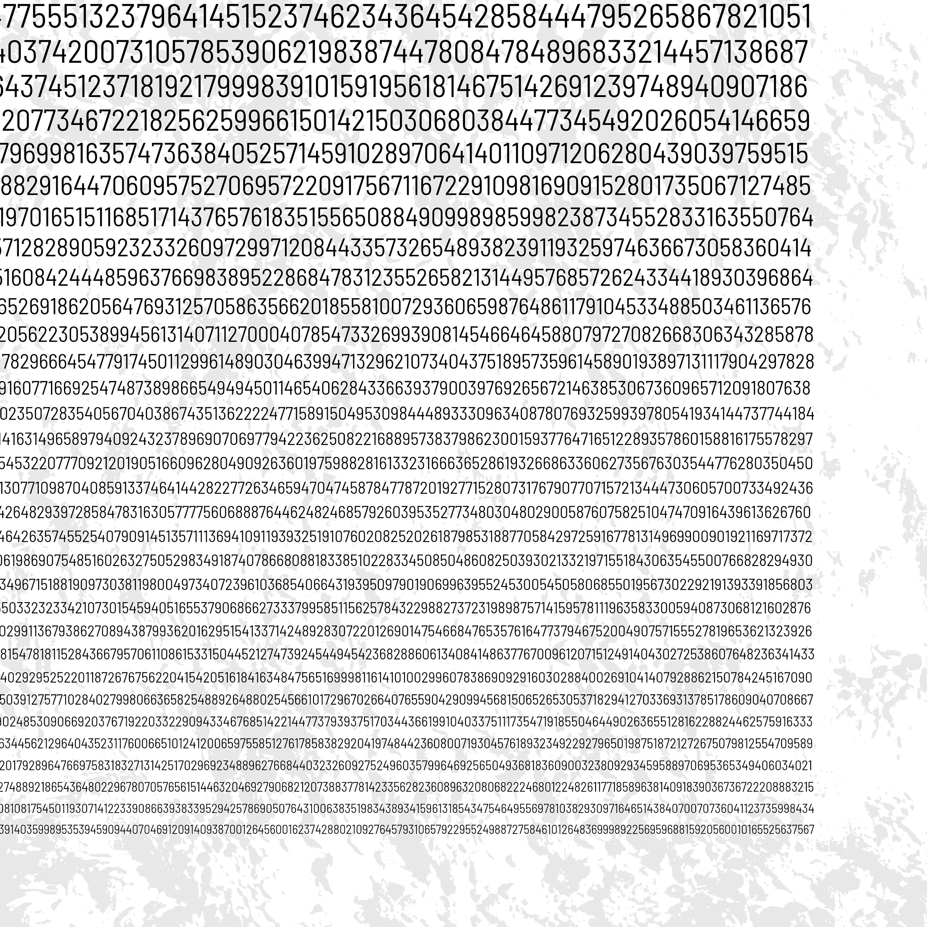 Pi number ten thousand digits of pi math poster math decor for pi day
