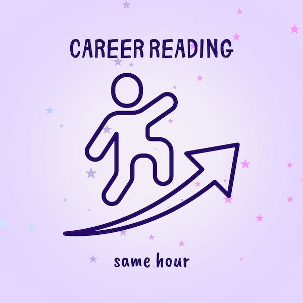 CAREER Reading, Career Success Tarot Reading, Comprehensive Tarot Analysis for Growth Opportunities Achieving Your Goals, Same Hour