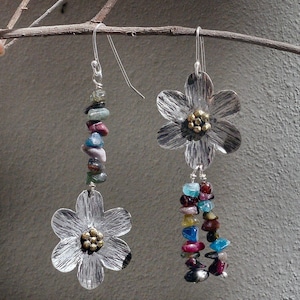 Iris’ Rainbow Sterling 925 Silver Earrings - Colorful - Celestial-Inspired Jewelry for a Playful and Whimsical Style