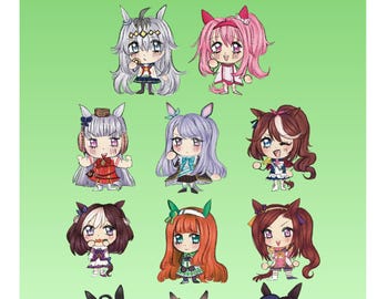 Uma Musume Acrylic Charms