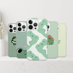 Froggy Phone Case Toad Cover for iPhone 14 13 12 Pro 11 XR 8 7, Samsung S23 S22 A73 A53 A13 A14 S21 Fe S20, Pixel 7 6A