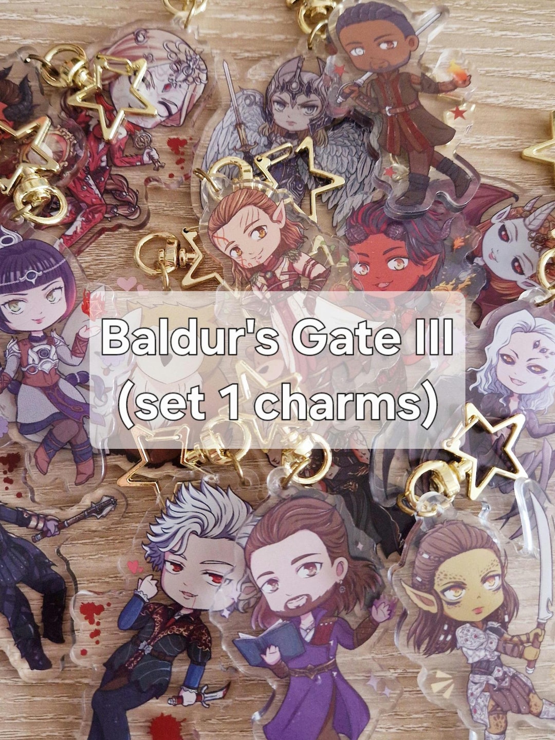 Baldi Key Ring Baldur's Gate 3 : Keyrings (set 1) - Etsy