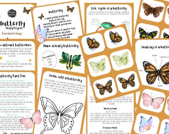 Butterfly Study - Nature Study Pack