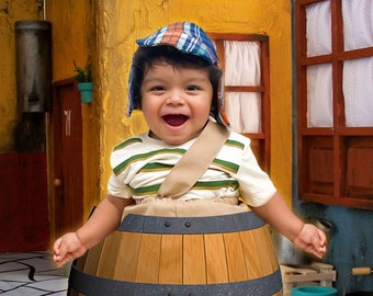 Barrel Boy Costume, Barrel Boy Kids Costume, Boys Costume, Toddler Boys Costume