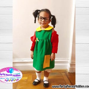 Freckles Costume, Girls Freckles Costume, Girlie Freckles Costume for Toddler