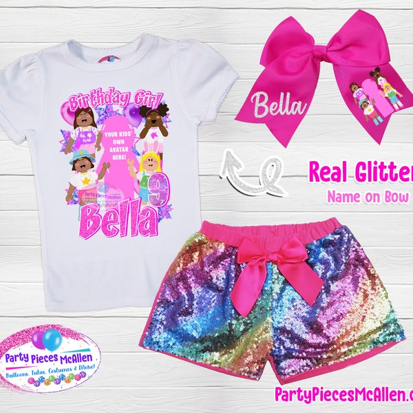 Girls Gamer Birthday Outfit, Girls Video Game Birthday Shirt, Girls Gamer Shirt, Girls Gamer Birthday Outfit