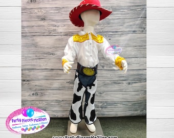 Jessie Toy Story Costume, Jessie Outfit, Girls Cowgirl Costume