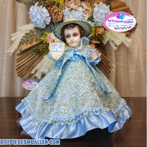 Vestidito Niño Dios, Vestidito Niño Dios del trabajo, Ropon Niño Dios del trabajo, jurk babyJesus, jurk baby Jezus