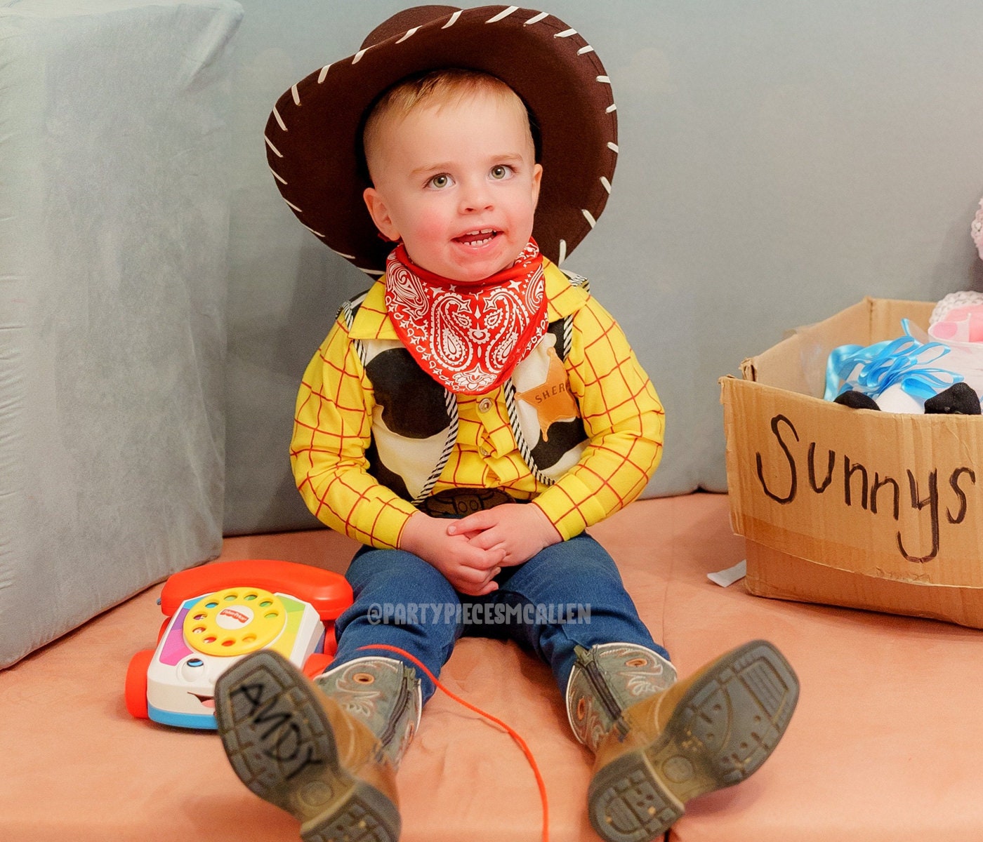 Kids cowboy costume -  Italia