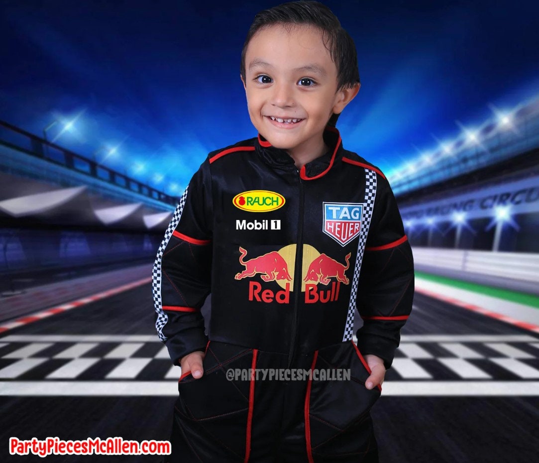 Disfraz Piloto Carreras Ferrari F1 Disfraces Formula 1 Niños