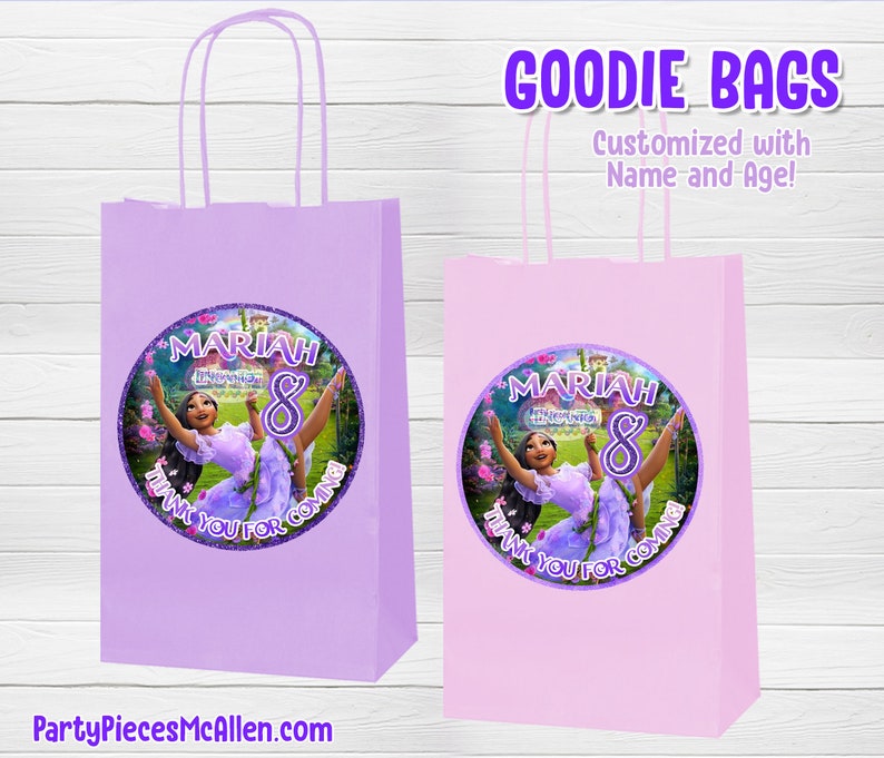 Encanto Isabella Goodie Bags Encanto Candy Bags Isabella Etsy
