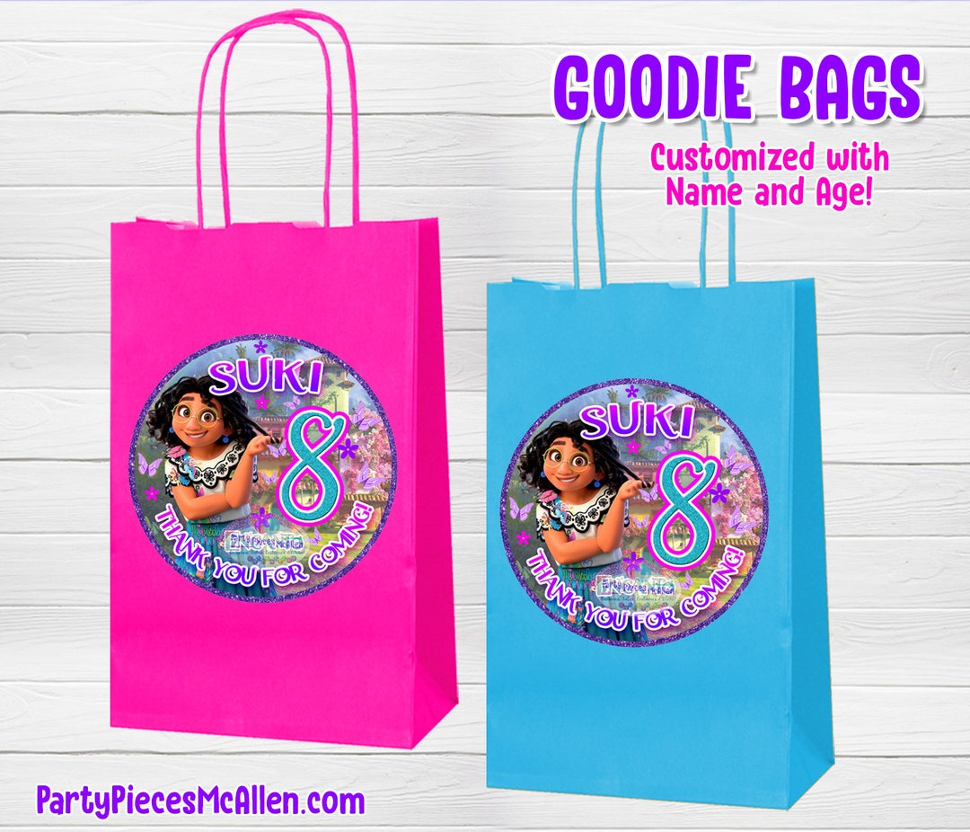 Encanto Mirabel Goodie Bags, Encanto Candy Bags, Maribel Party Favor