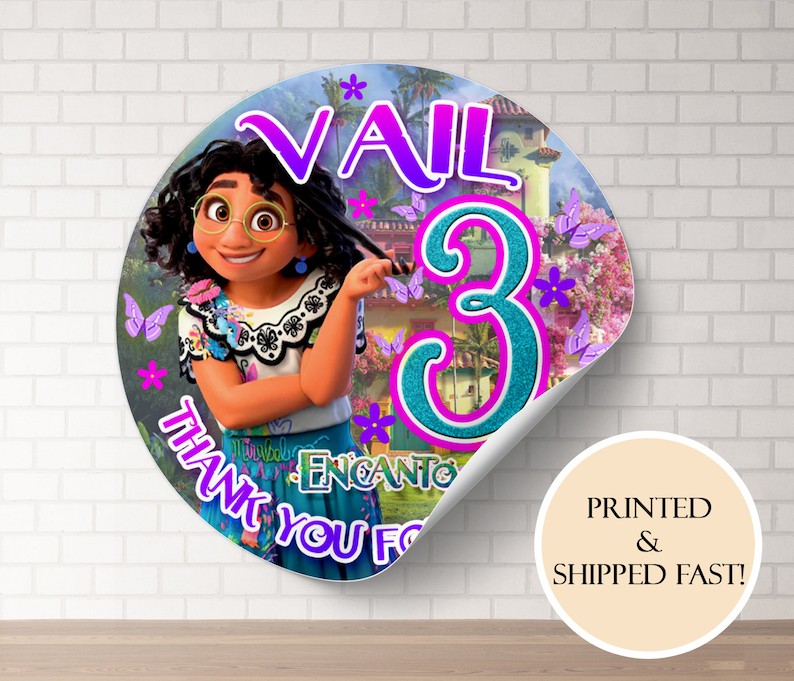 Encanto – Boîte De 36 Pochettes Stickers – 180 Autocollants Dont Effets Métal – Mirabel Et La Famille Madrigal – Dès 3 Ans