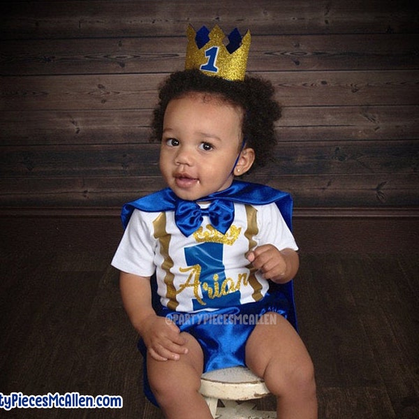 Prince Birthday Outfit, Royal Prince Birthday Outfit, Royal Prince Cakesmash