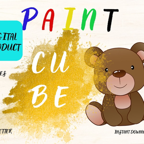 Painting book for children | Painting | Colors | Digital product