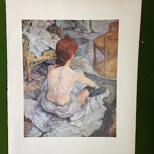 Vintage 1952 Toulouse-Lautrec Vintage 1952 Toulouse-Lautrec