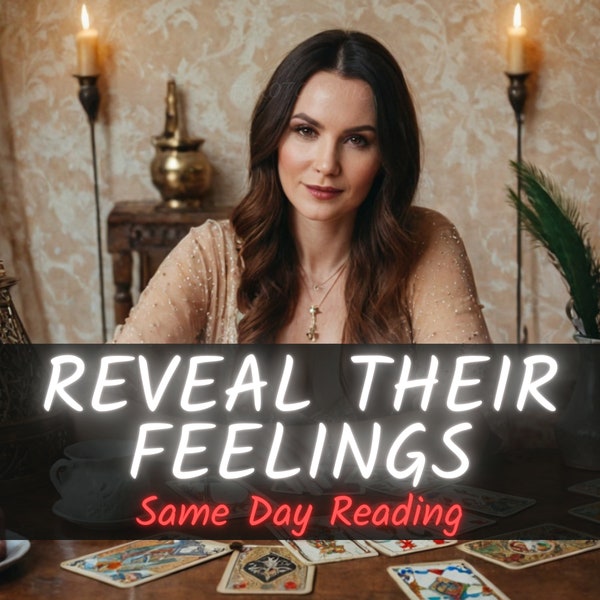 Reveal their feelings, same day reading, Telepathy reading, psychic love reading, exact thoughts, what is he thinking, same day tarot