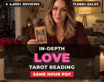 In Depth Love Tarot Reading, Relationship Future and Soulmate Guidance, Same Hour