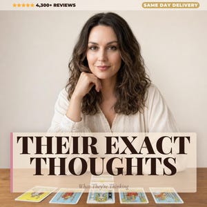 Their Exact Thoughts & Feelings Psychic Reading | What Are They Thinking About You Right Now | Same Day PDF