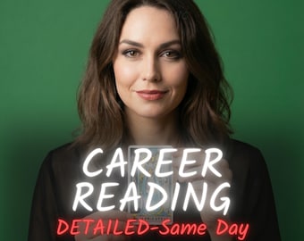 Career Tarot Reading | Job Guidance, Professional Path Insight, Work Life Purpose | Same Day Psychic PDF