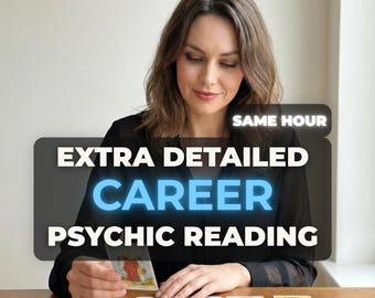 Career Tarot Reading | Job Guidance, Professional Path Insight, Work Life Purpose | Same HOUR Psychic PDF