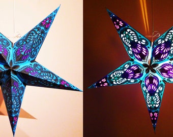 Blue Arabesque Light Star 60cm