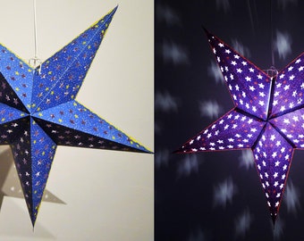 Night Blue Luminous Star 60cm
