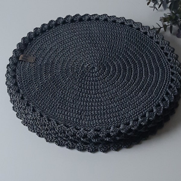 Crochet Table Mat Etsy