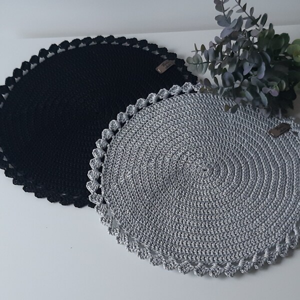 Crochet Table Mat Etsy