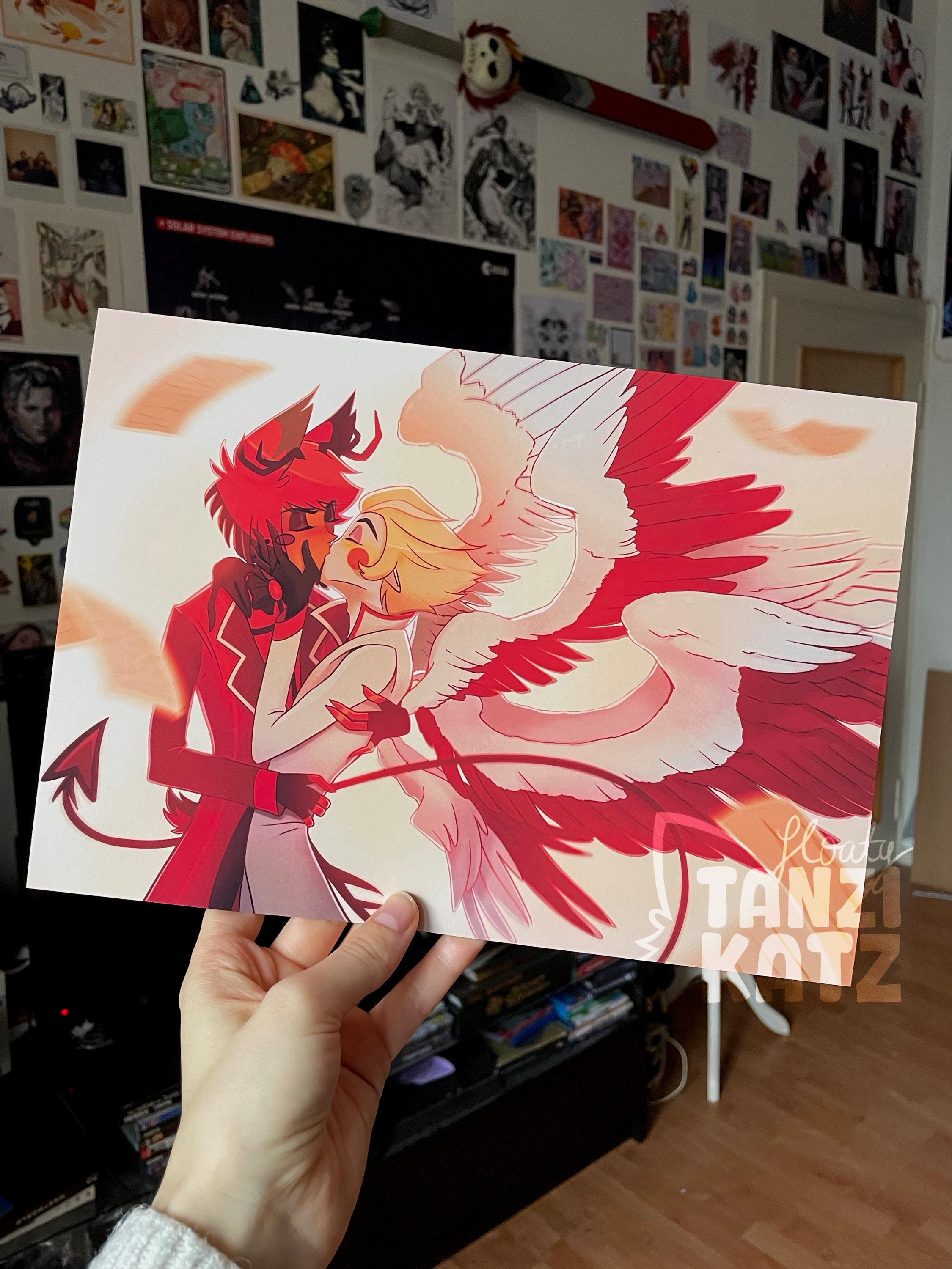 Lucifer Hazbin Hotel Poster - Etsy