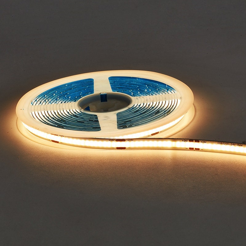 High Density 12V COB LED Strip Light 1m5m Flexible Tape Rope