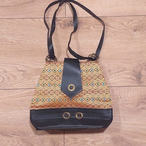 Sac bohème vintage, sac rétro coloré, sac de festival vintage, petit sac à main pour femme, sac à main multicolore, mode vintage