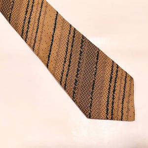 Vintage Krawatte|Krawatte|Retro Herren Geschenk, bunt Krawatte|Braune Krawatte|Vintage Geschenk für Ihn Krawatte|Bräutigam bester Bruder