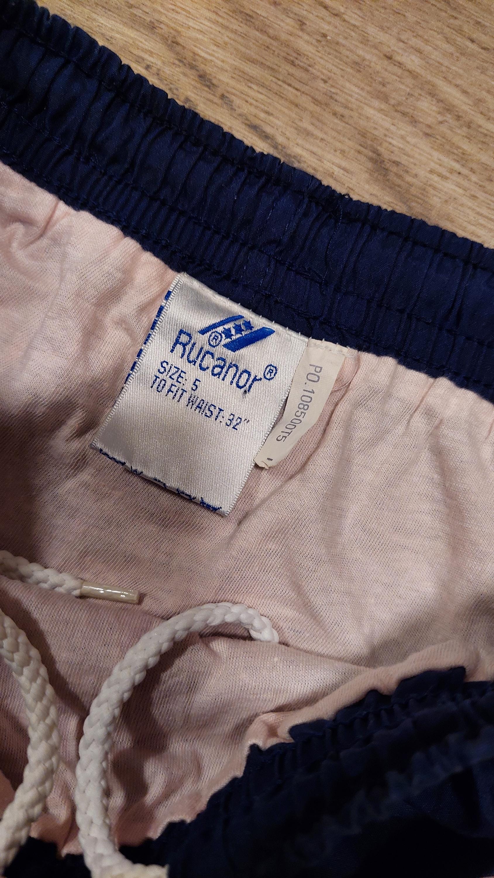 Veste Vintage Rucanor Pour Homme - Taille L, Bleu, Style Rétro Années 80/90