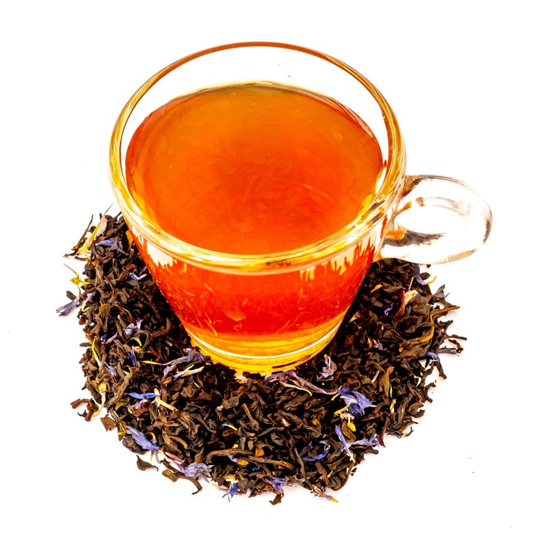 Elgray Tea Earl Grey - Bergamot English Flavourite Black Loose Leaf Tea 50g - Etsy