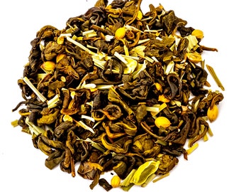 Té verde Chai - Hojas sueltas de té verde Chai 50 g