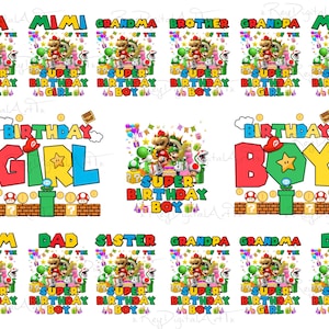 Feliz cumpleaños super mario png, cumpleaños de mario, regalo de cumpleaños de mario, cumpleaños png, cumpleaños png, Clipart digital, mario png