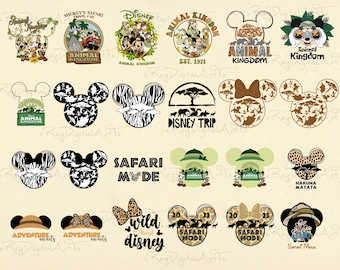 Tierreich-PNG-Paket, Familienurlaub-PNG, Wilde Reise, Abenteuer erwartet dich (PNG), Leopard, Maus und Freunde Clipart, Urlaubsmodus-PNG, Leopard