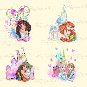 Princess svg, Princess birthday, Princess clipart, Princess girl svg, Princess gift, Princess family trip, Magic Kingdom Princess