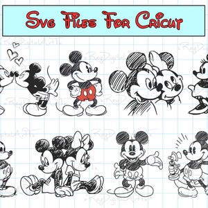Bundle Sketch Svg, Sketch Mouse Svg, Svg Files For Cricut, Mouse Silhouette, Mouse Cut File, Png, Dxf, Eps, Cutting machines, Mouse Clipart