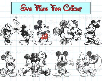 Bundle Sketch Svg, Sketch Mouse Svg, Svg Files For Cricut, Mouse Silhouette, Mouse Cut File, Png, Dxf, Eps, Cutting machines, Mouse Clipart