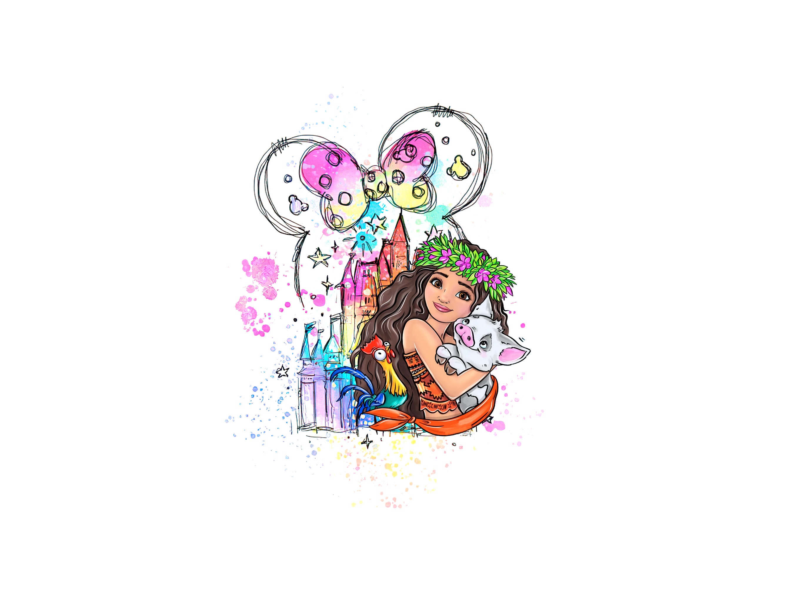 Moana Png, Princess Moana Png, Moana Invitation, Pvg Files for Cricut ...